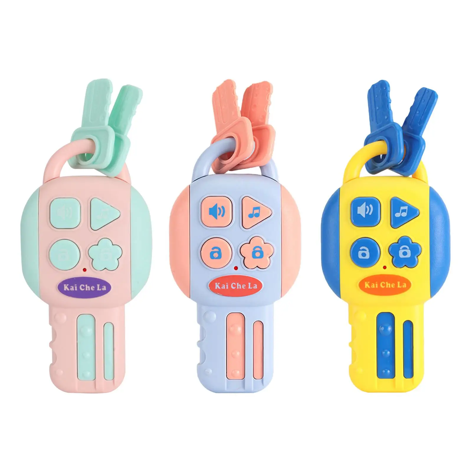 Musical Car Key Toys Educational Toys  Battery Operated Pretend   Children  Birthday Gifts