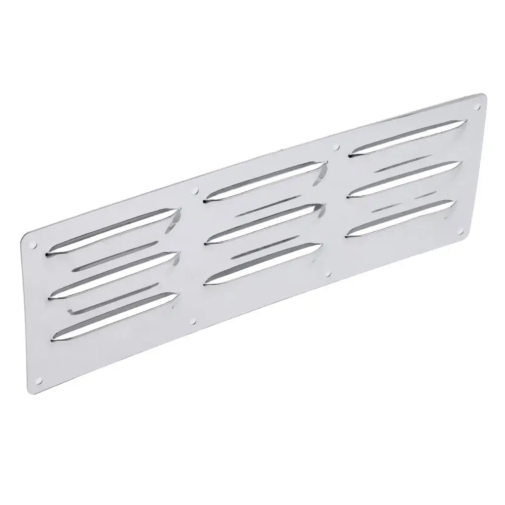 New 304 Stainless Steel Marine Yacht Louver Vent 9 Slot Ventilation