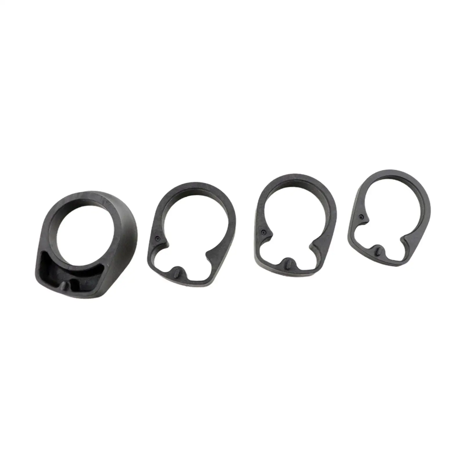 4x Bike Curved Handlebar Spacer Headset Tools Durable Raise up Adjustable for