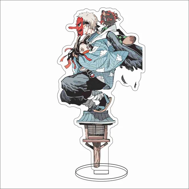 Kimetsu no Yaiba Acrylic Stand Oni Taiji ver.: Zenitsu - My Anime Shelf