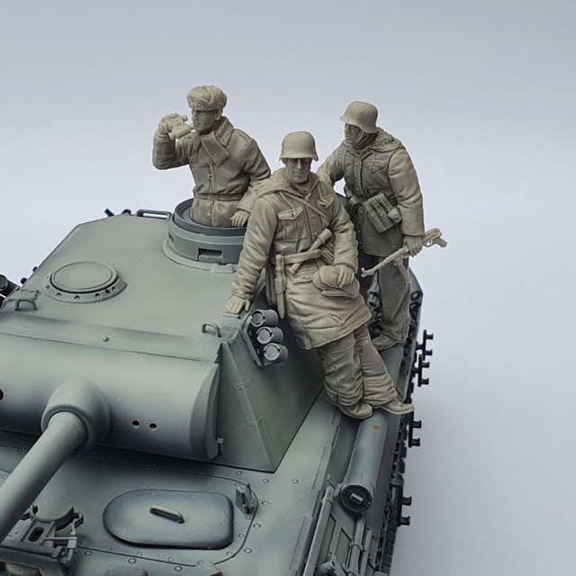 T110E3 Tank Destroyer 1:35 Resin Kit Model Ready Made Tank Model -  Resinscales