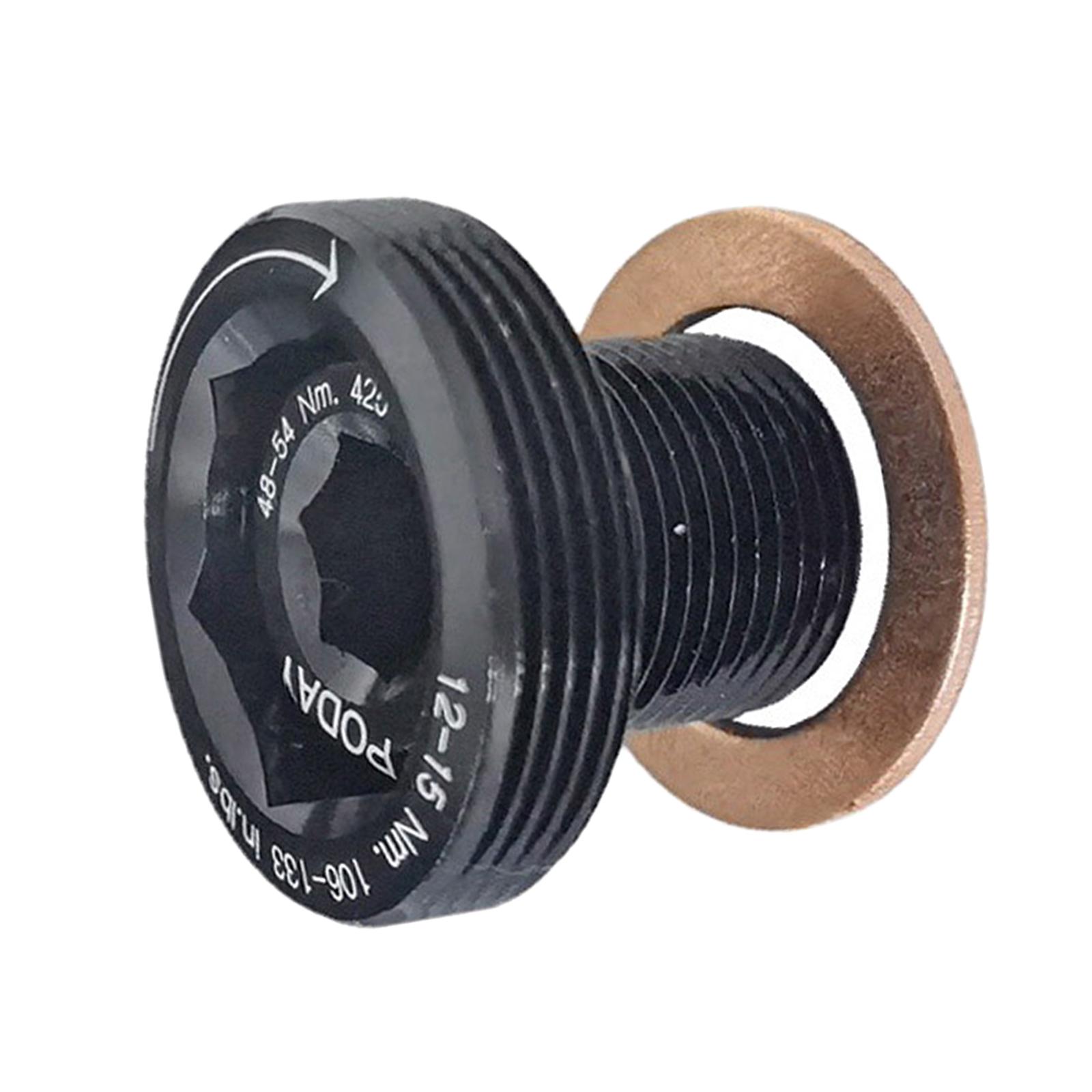 MTB Bicycle Crank Arm  Fixing Chainwheel Crankset Bolts Threads