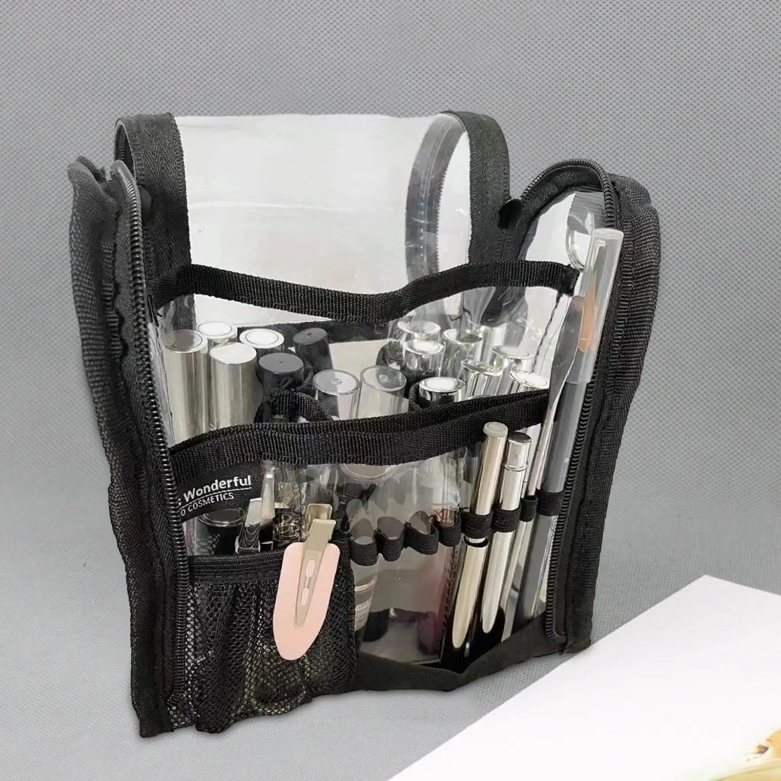 Makeup Artists Bag Make Up Bags Organizer Multipurpose Large Clear Makeup Bag Toiletries Makeup Case for Camping Home
