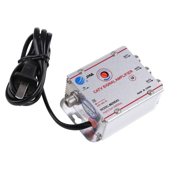 Cable Digital TV Signal Amplifier TV Equipment is Applicable to Cable TV  Analog/Cable TV Digital/Ground Wave/Outdoor Antenna - AliExpress