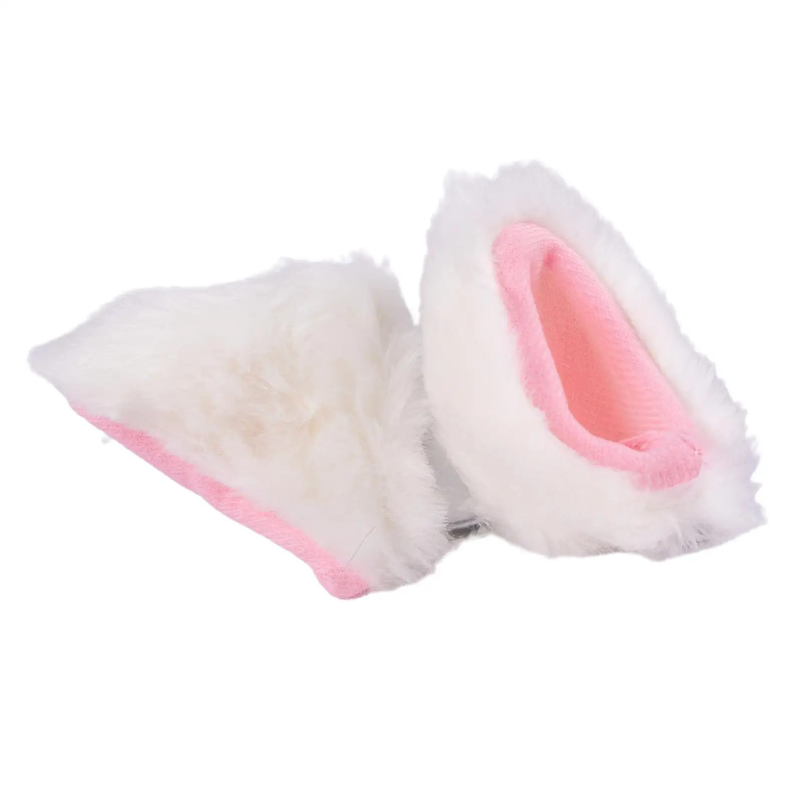 Plush Ear Decoration  Scooter Helmet Accessory Easy to Install Professional