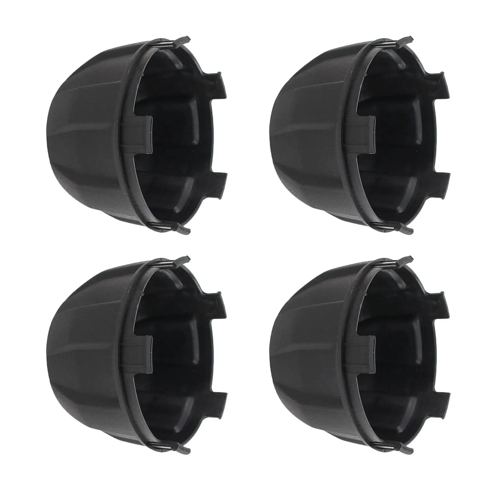 4x Tire Wheel Hub Caps Assembly Motorcycle Black Cap Cover 11065-1341 for Teryx Krx 1000 Accessories Replacement