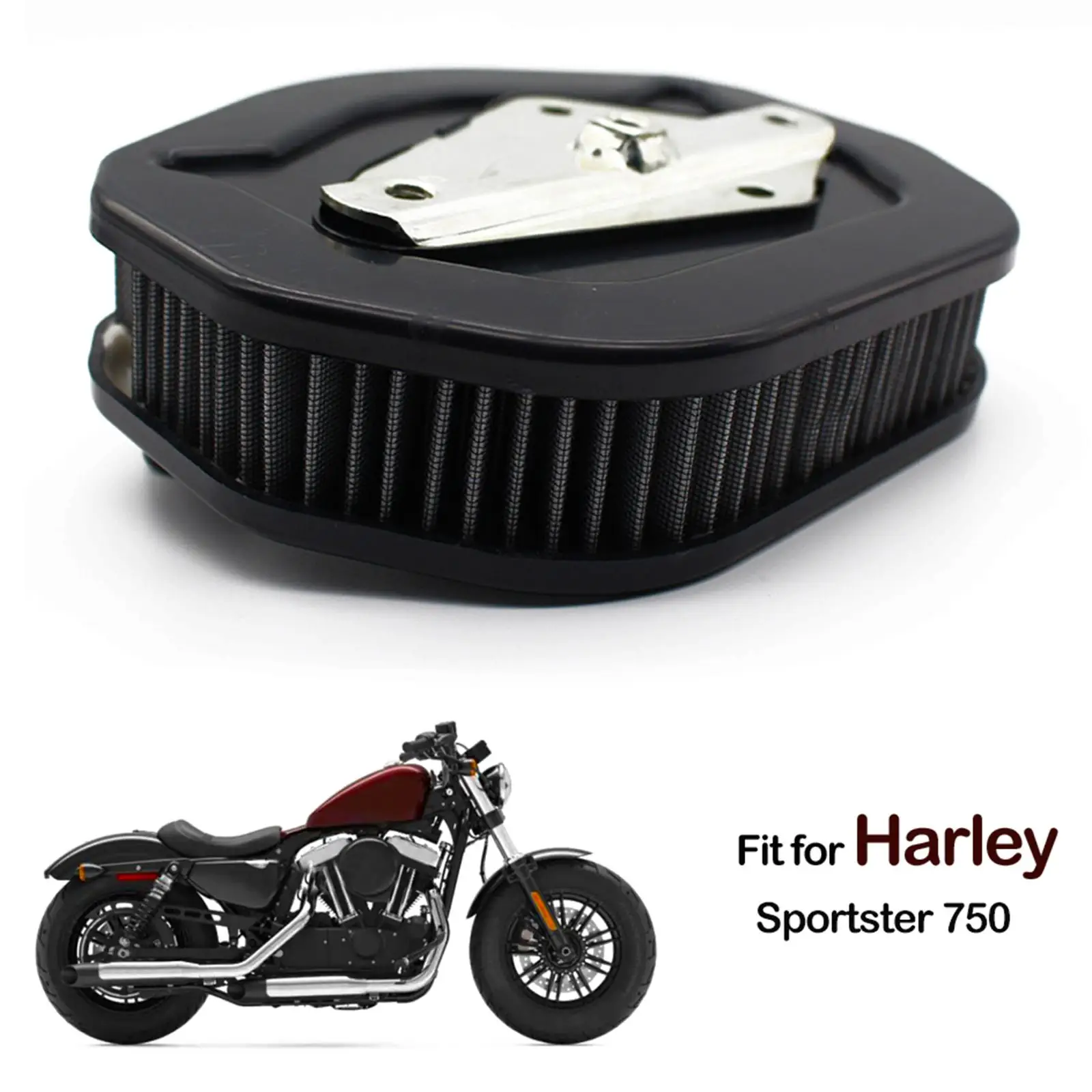 Air Filter Easy to Install Replacement Professional Portable Convenient for 883 2014 to 2020 Motorbike