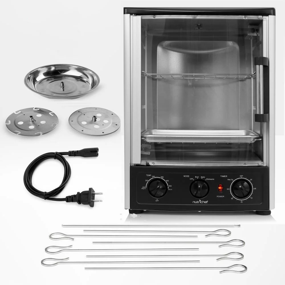 Title 2, NEW Nutrichef PKRT97 Multi-function Vertical Ov...