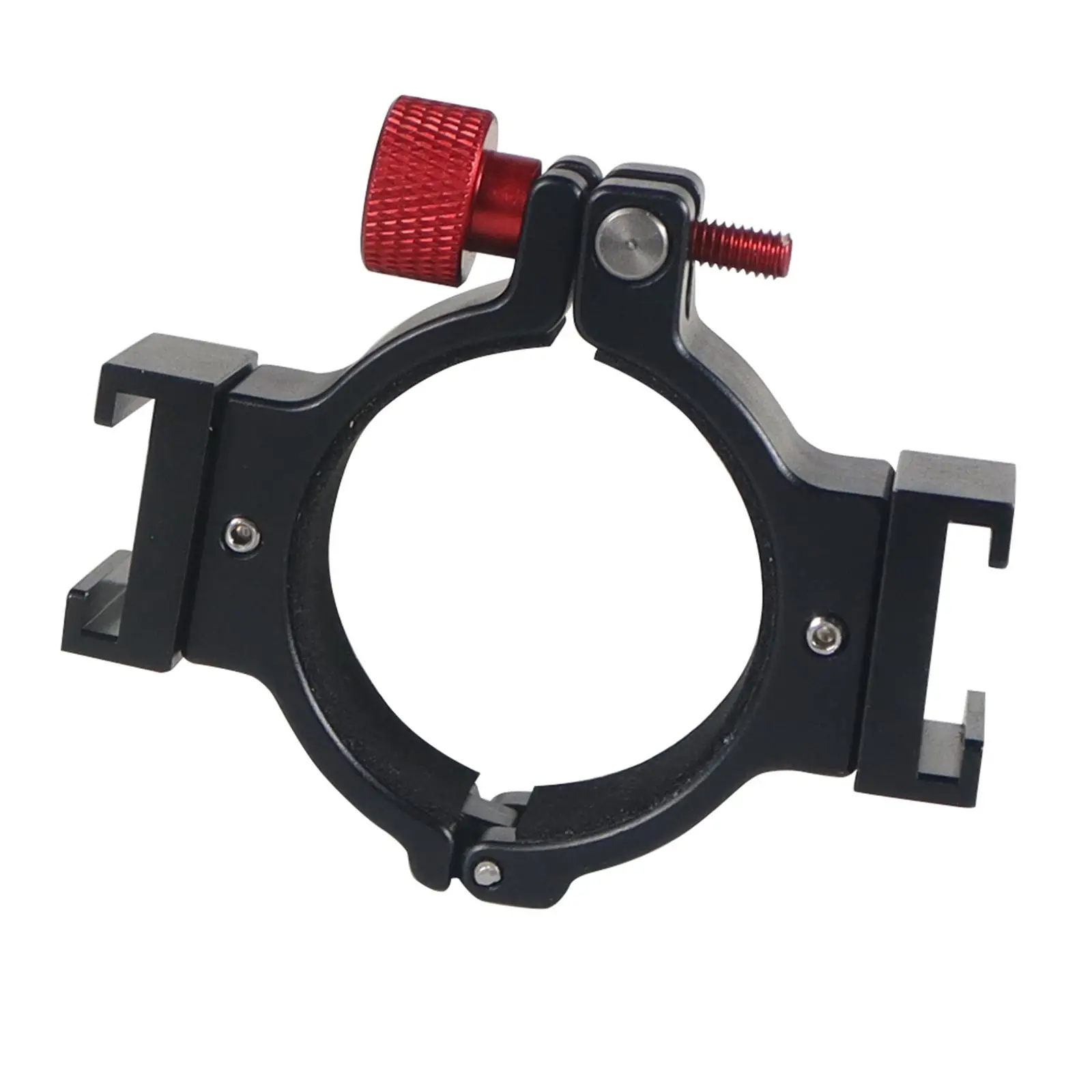 Ring Clamp Adapter Aluminum Alloy Anti Scratch for Mobile 5 Microphone Light