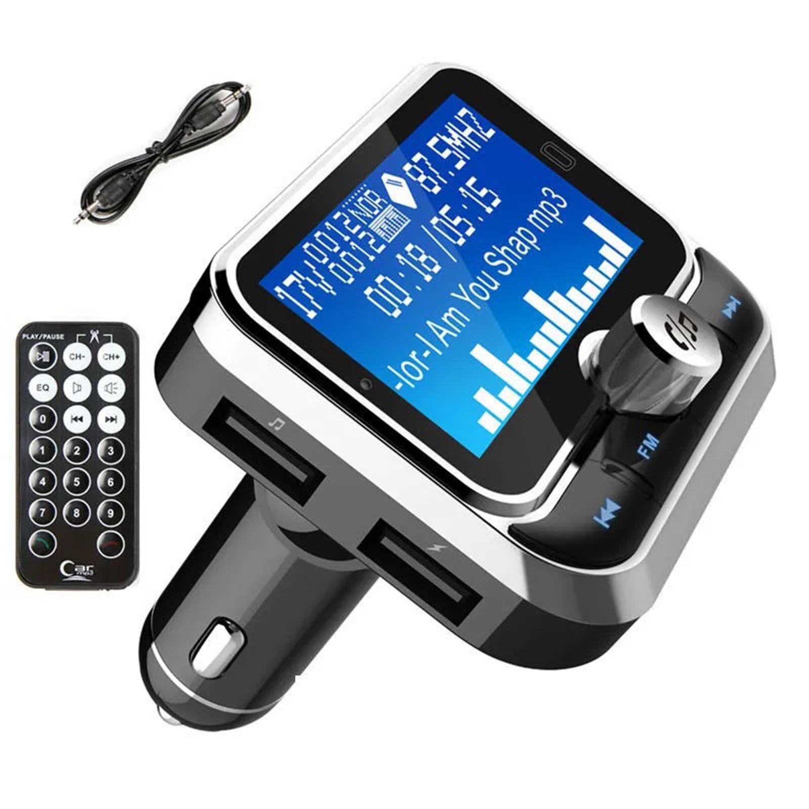 Bluetooth FM Transmitter Car Charger Handsfree Calling Universal Mini