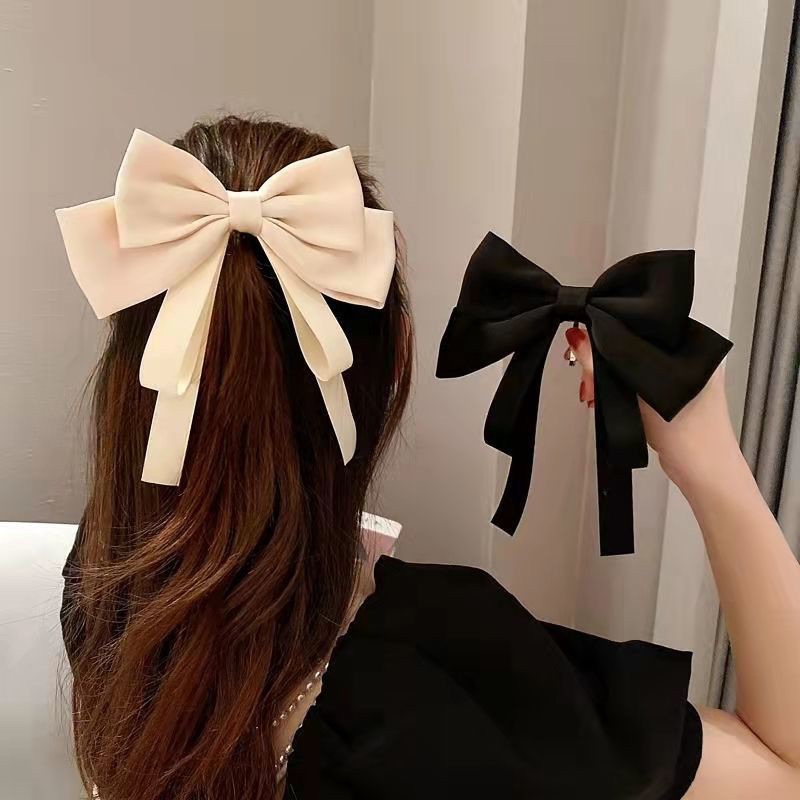 Koreanische Mode Elegante Bogen Frühling Haar Clips Prinzessin Band Headwear Mädchen Frauen Haar Zubehör Hohe Qualität Haar Clips – Detail 1