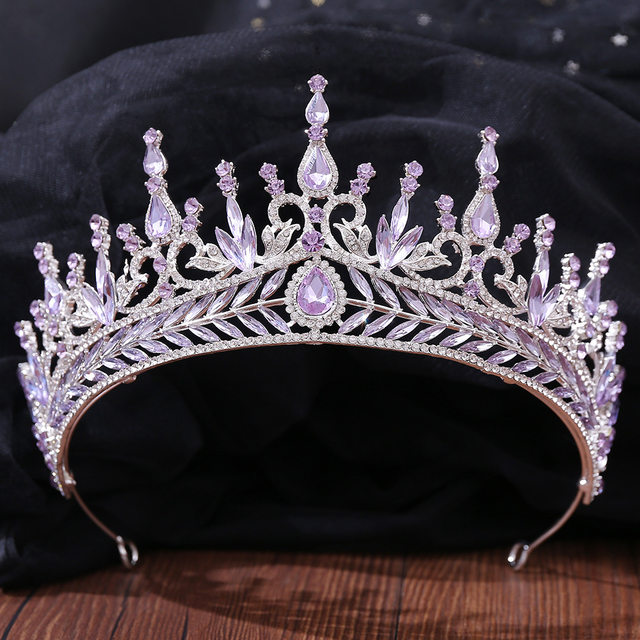 Dropship New Crown Tiara Rhinestone Horse Eye Dot Diamond Princess Crown  Hair Accessories to Sell Online at a Lower Price