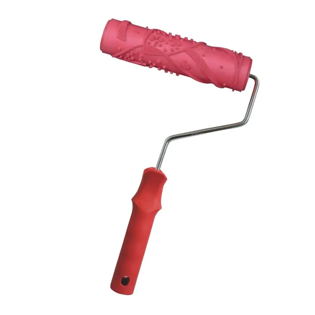 7`` Painting Roller Brush DIY Painting Roller With Handle