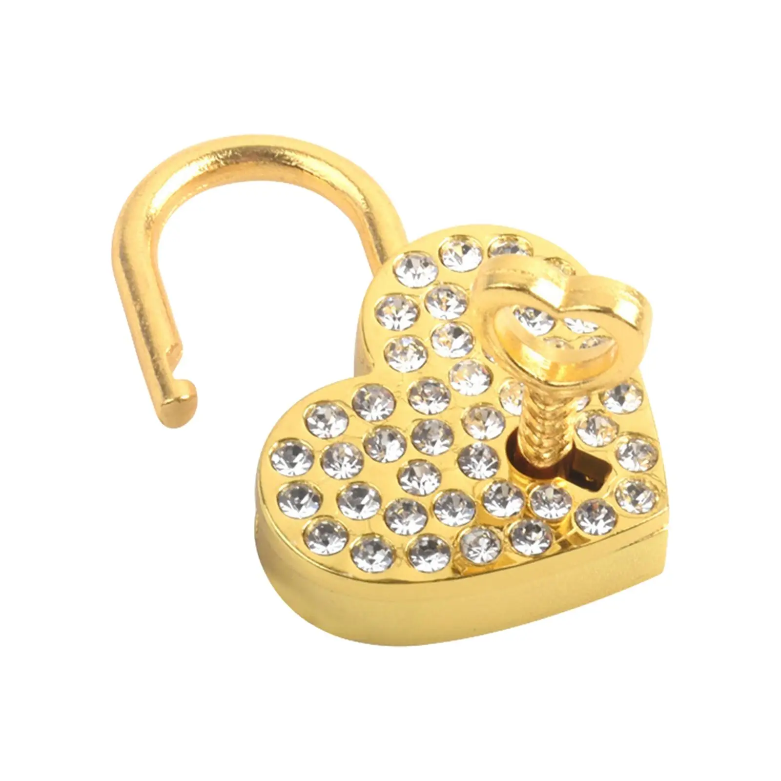 Small Lock Retro with Engraved Padlock for Wedding Security Travel Gym