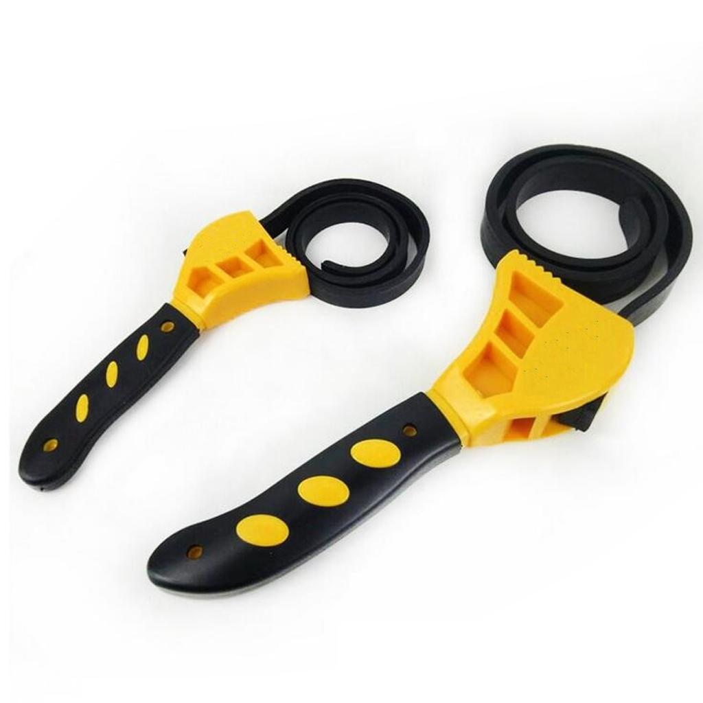 Small, Large Belt Wrench Strap Spanner Car Engine Repair Tool Durable Rubber Belt Length 500mm (9'') or 580mm (22.83'')