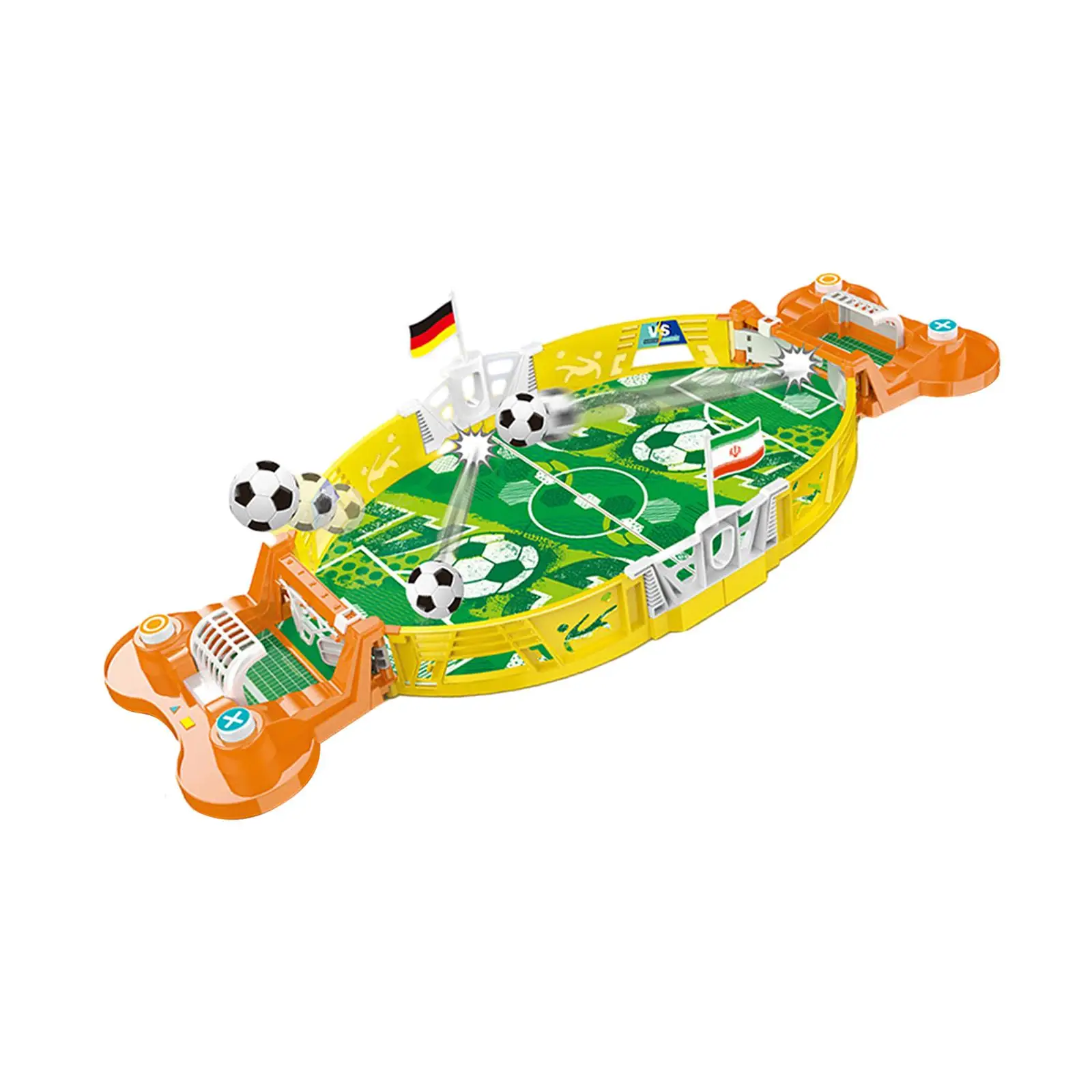 Tabletop Football Soccer Pinball Game Portable Desktop Toy Mini Foosball Games for Kids Adults Entertainment Boys Girls Family