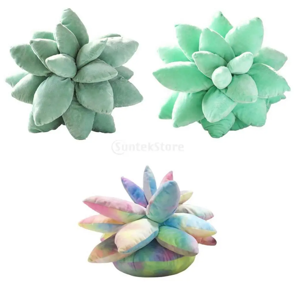  Succulents Throw  Novelty Cute Cushion bed and bedroom Home Decor
