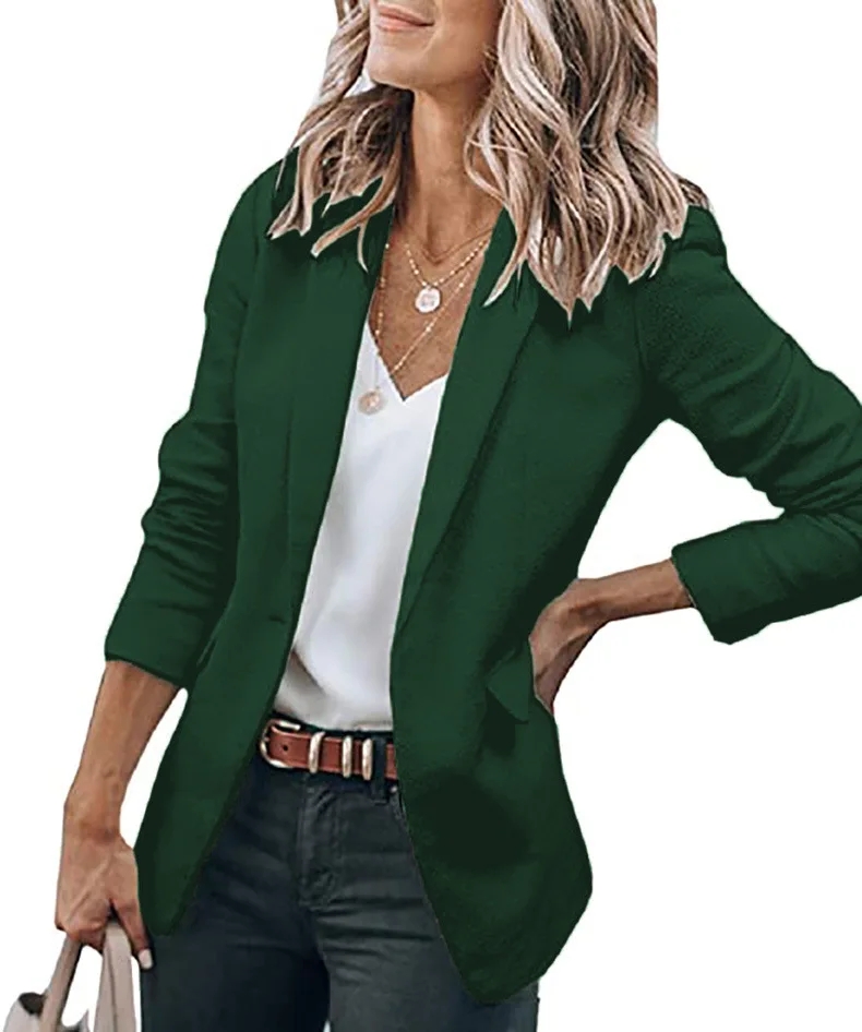 Title 27, Blazer Woman Clothing Tratza Office Wear Fashio...