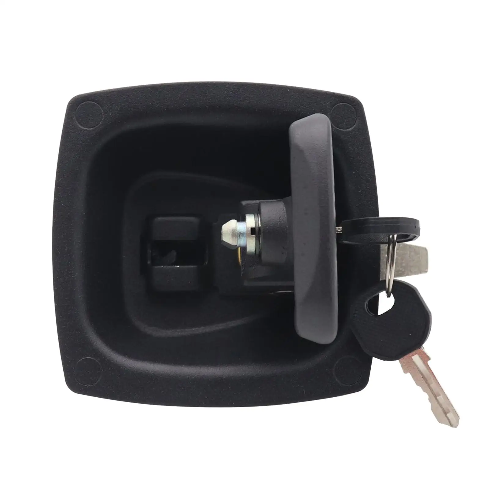 Folding Compression Tool Box Lock Zinc Alloy Secure Locking 11cmx11cm Ergonomic Door Lock Replacements for RV Boat Sturdy