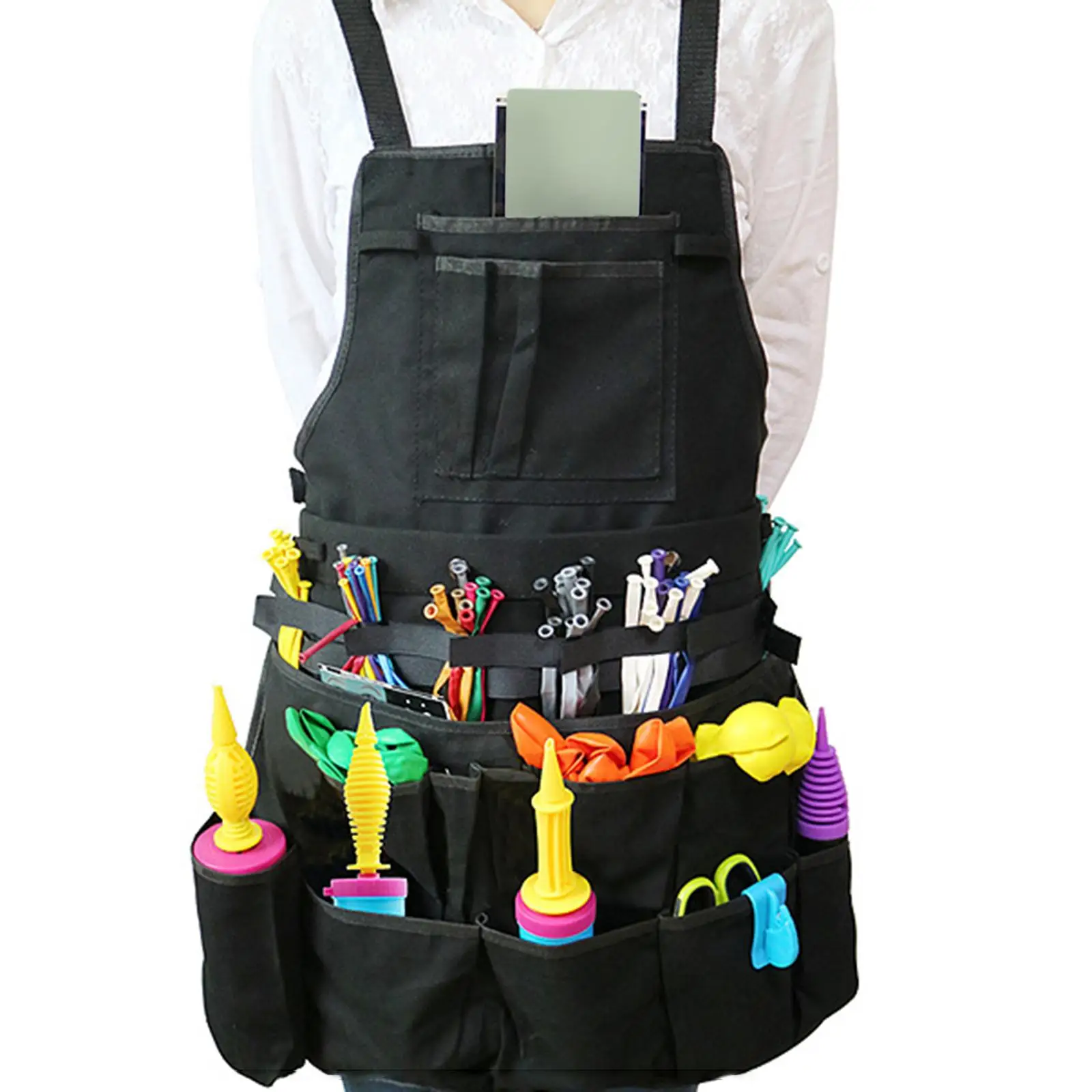 Tools Apron Garden Tool Breathable Comfortable Adjustable Waterproof Balloon Twister Garden Waist Apron Balloon Storage Bag