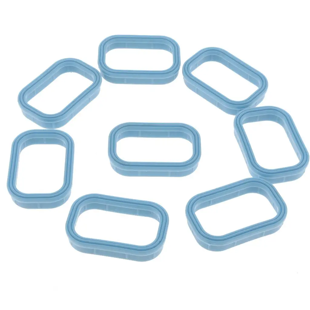 1138392 XS7Q8565AA LR018370 8pcs Car Auto Inlet Manifold Gasket Rubber Washer Seals for Fiat/Ford//Peugeot