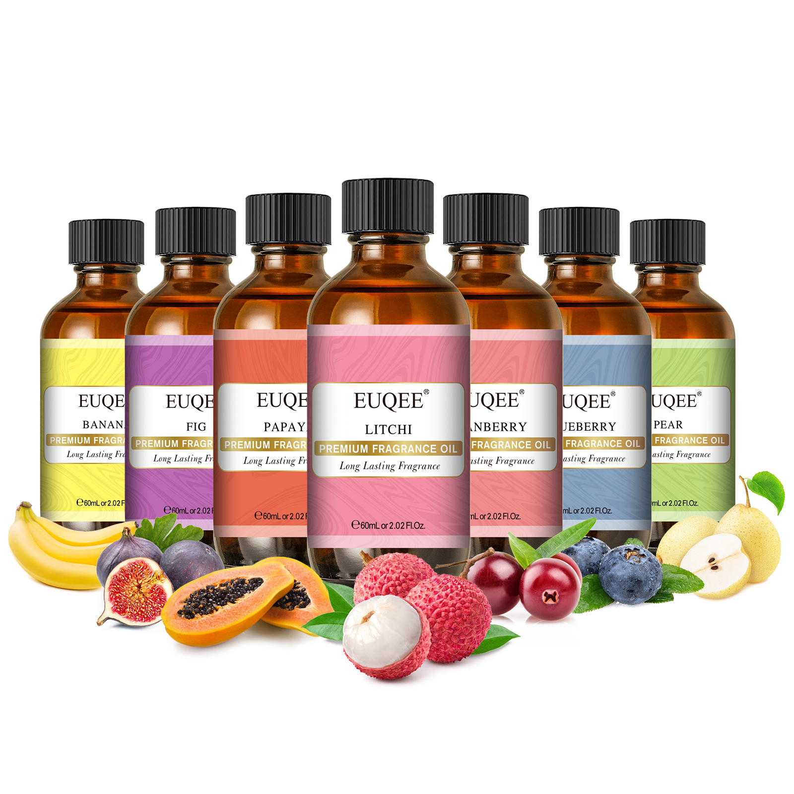 Best of EUQEE 60ml Fruit Fragrance Oils For DIY Soap Candle Making Mango Passion Fruit Cherry Sweet Orange Pineapple Banana Aroma Oils Reviews & Tips