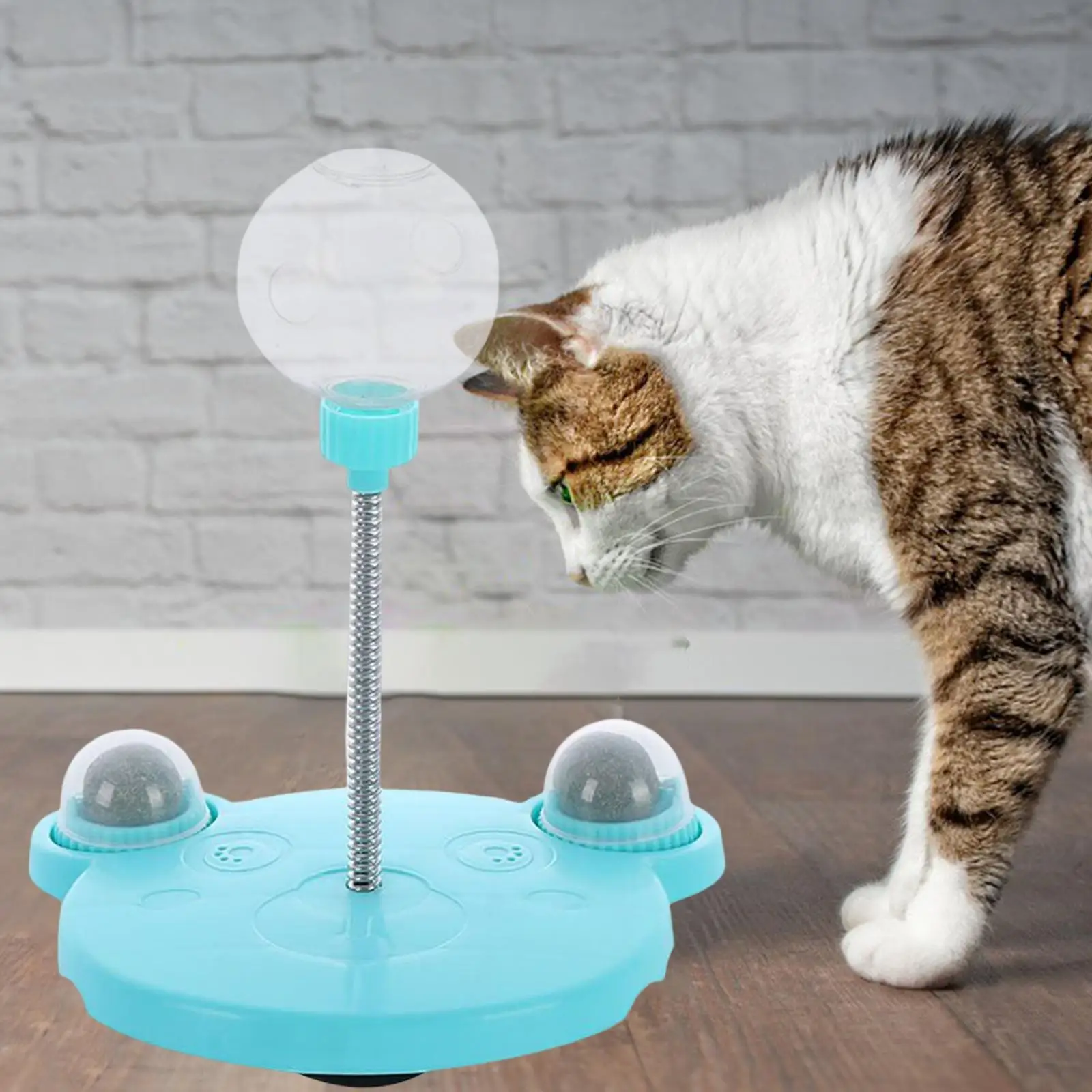 Durable Dog Cat Slow Feeder Toy Bite Resistant Treat Dispenser for Exercise