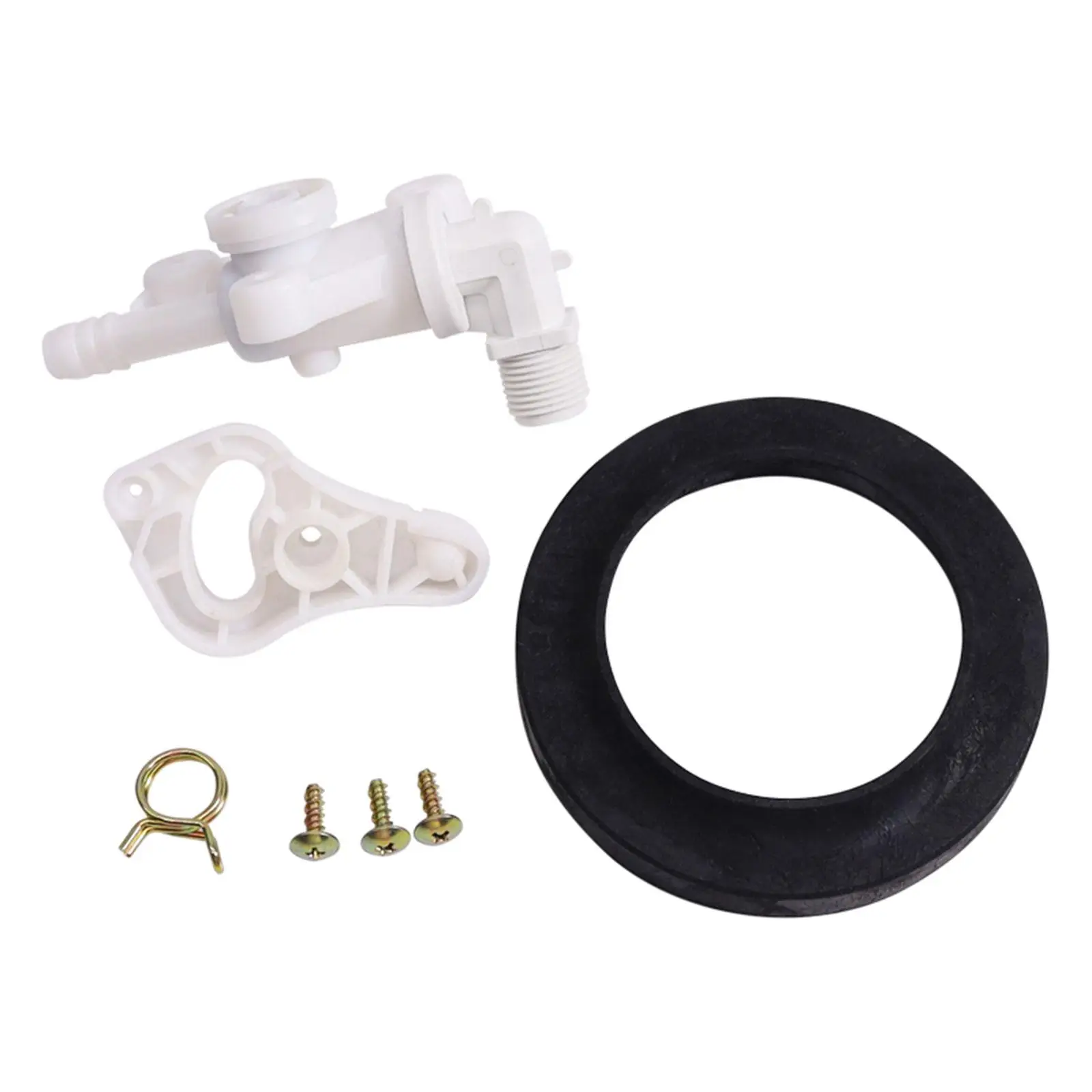 34100 Water Valve with Seal Practical Replace for Style Plus Toilets