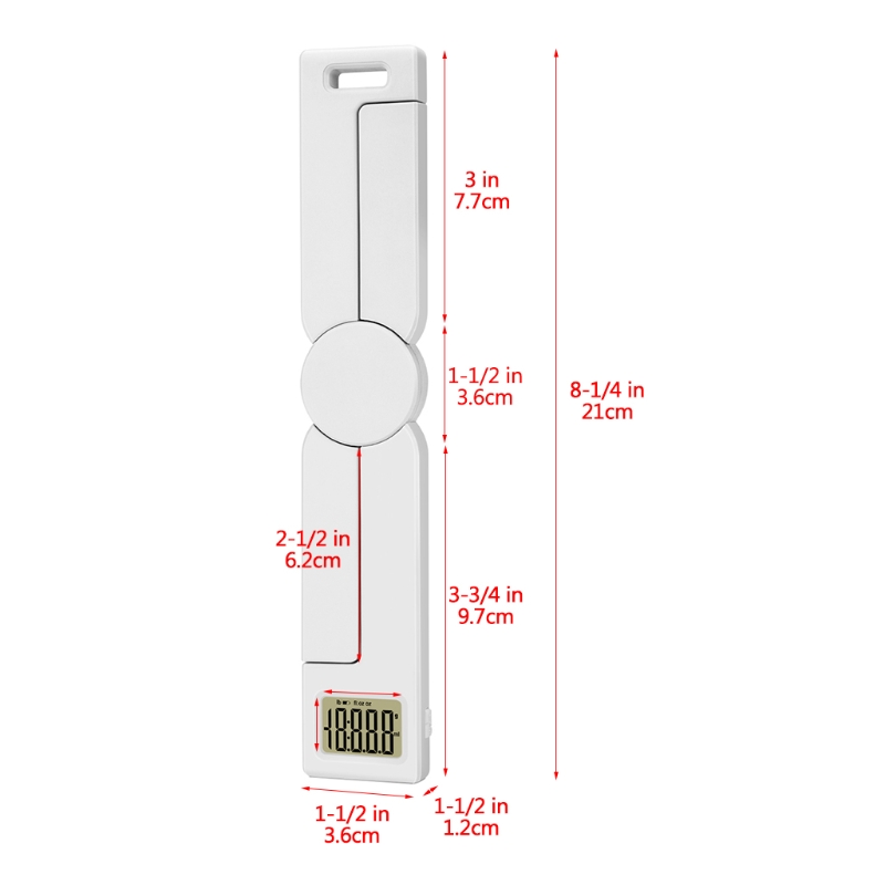 Title 6, Digital Kitchen Scale Highly Accurate Foldable ...