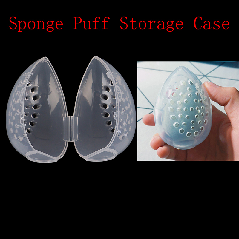 Description Picture 2 of itemBeauty Sponge Make Up Puff Case Beauty Sponge Holder Makeup Travel Storage Case