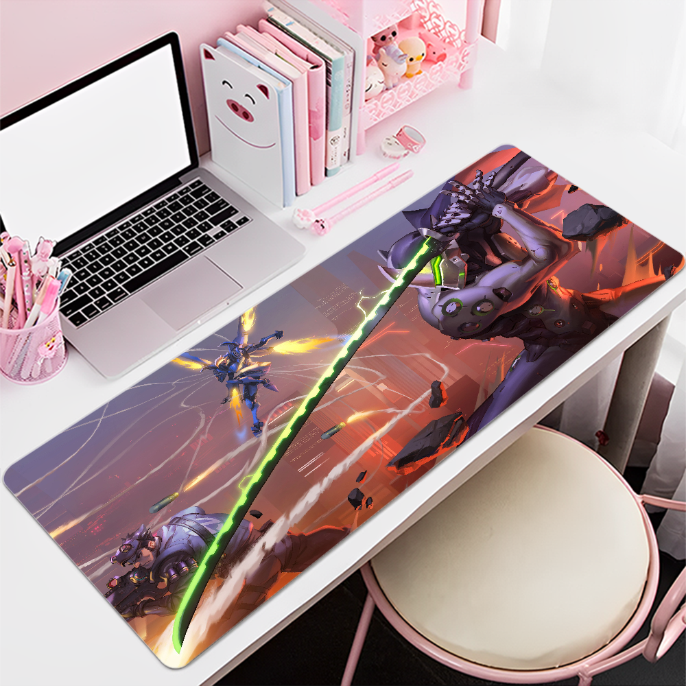 Игровой коврик для мыши O-Overwatch в стиле аниме, 80x30 см, XL | AliExpress