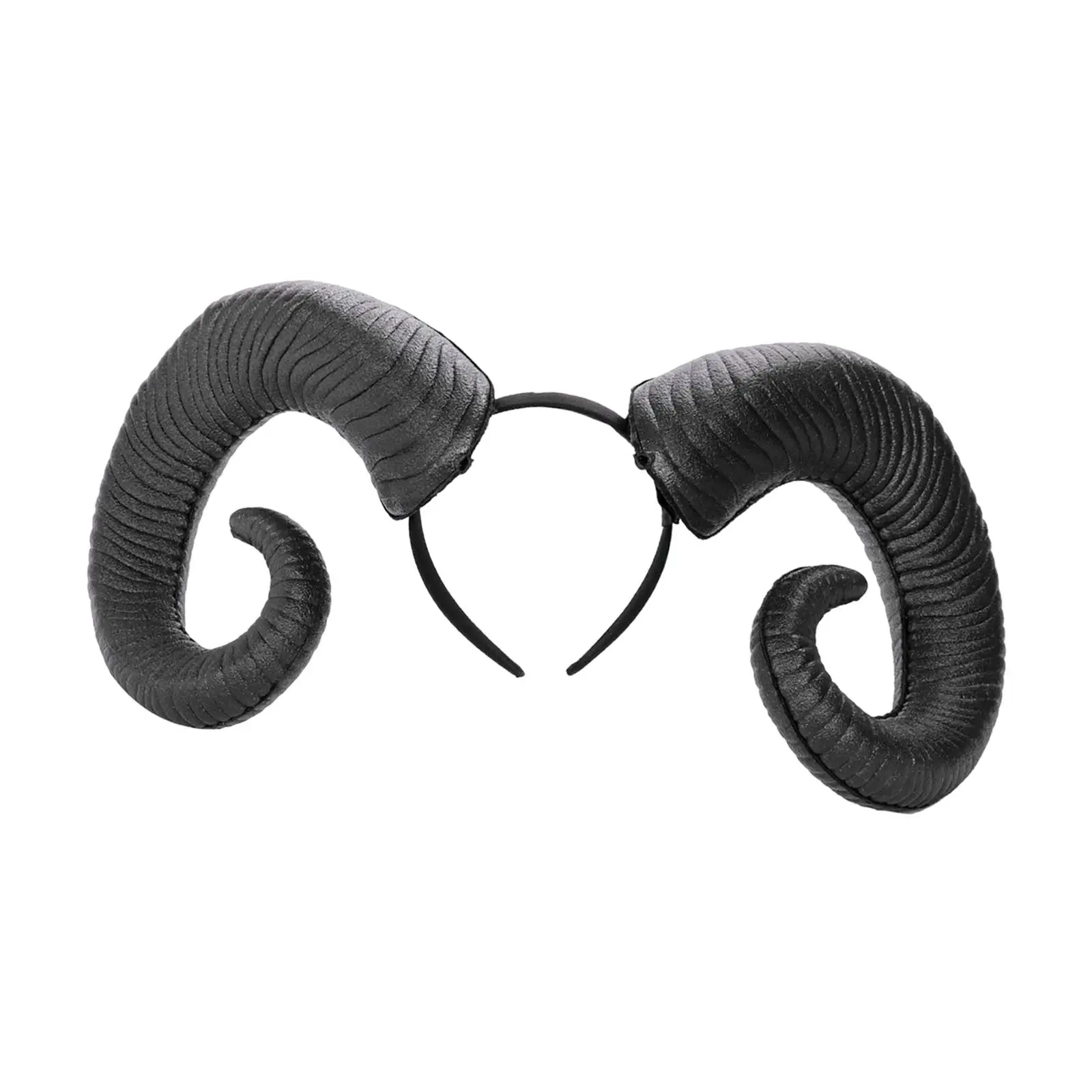Headband Hair Hoop Forest Animal Hair Accessories Devil Horn Hairpin RAM Horns Costume Steampunk for Performance Halloween Party