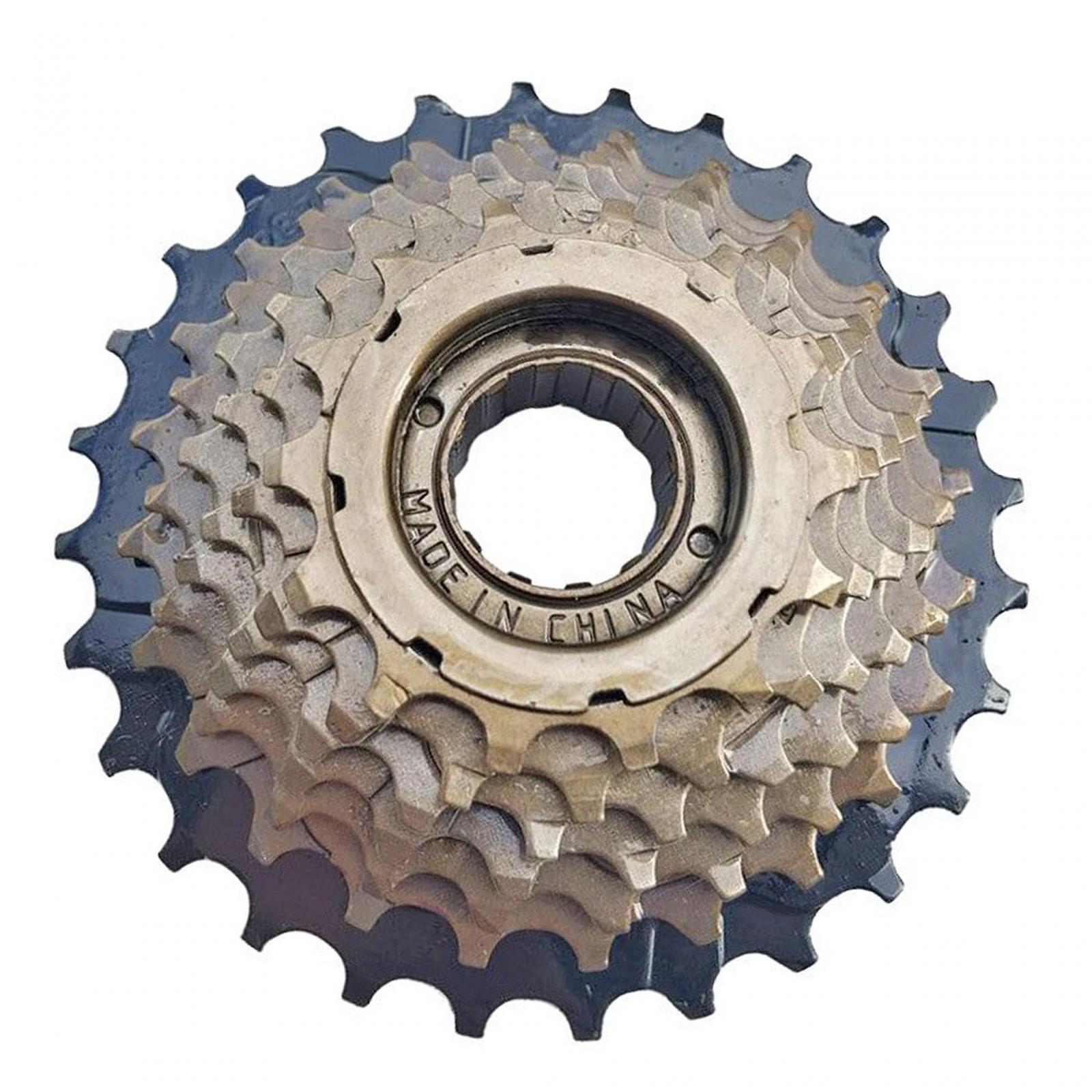 Bike Freewheel 7 Speed 14-28T Bicycle Sprocket Accessory for Folding Bikes