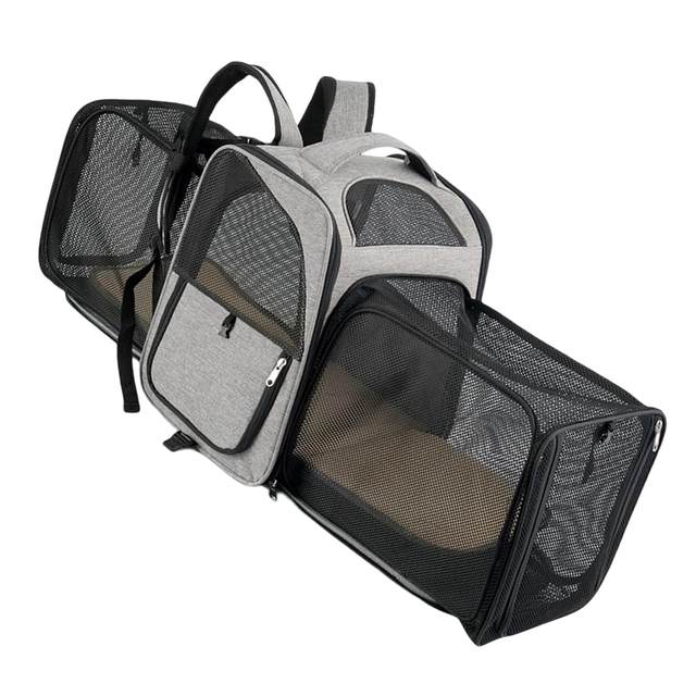 Premium Expandable Cat Backpack Carrier - Travel With Ease