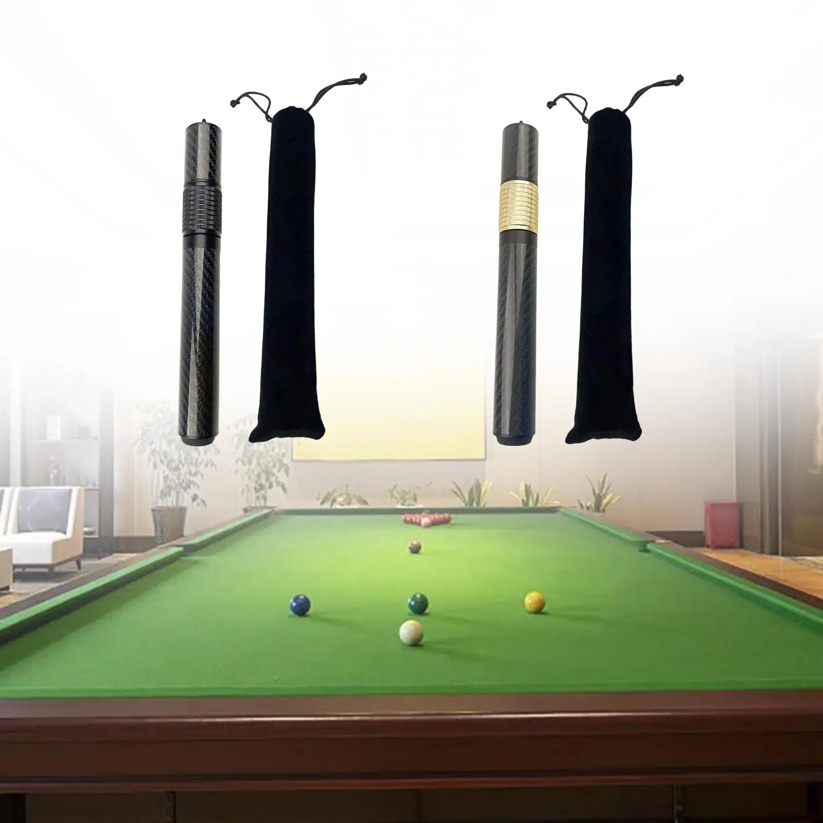 Professional Pool Cue Extension 9.45in~13.39in Lengthen Tools Billiards Accessory for Professional Beginners Enthusiast Lovers