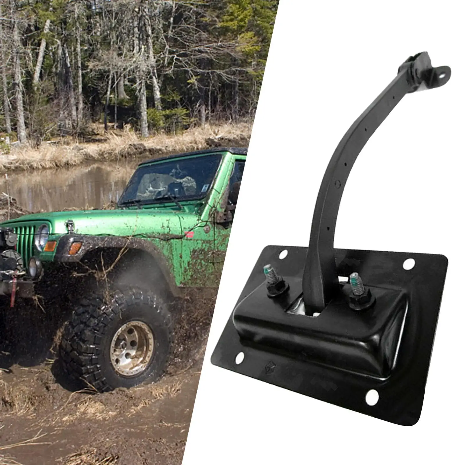 Tailgate Check 4589890AC Durable Accessories Professional Tailgate Check Strap Retaining Arm for Jeep Wrangler JK 2011-2018