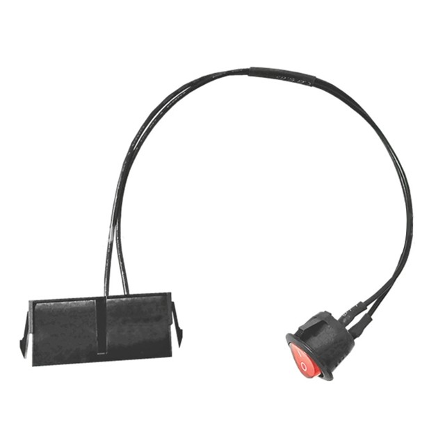 Amazon | lilila-ree 24ピン ATX レッド LED 電源オン/オフ