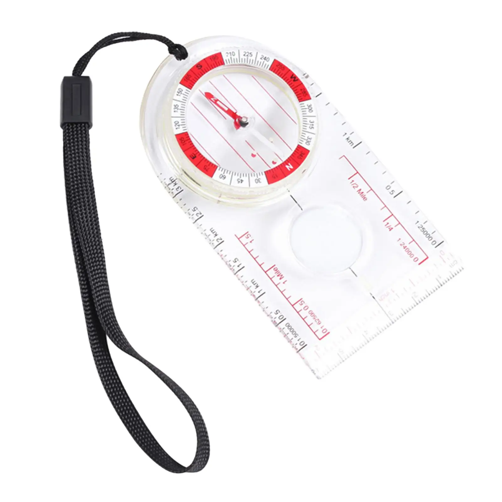 Orienteering Compass Waterproof Compass Competition for Outdoor Sports Training Hiking Survival Reading Boating