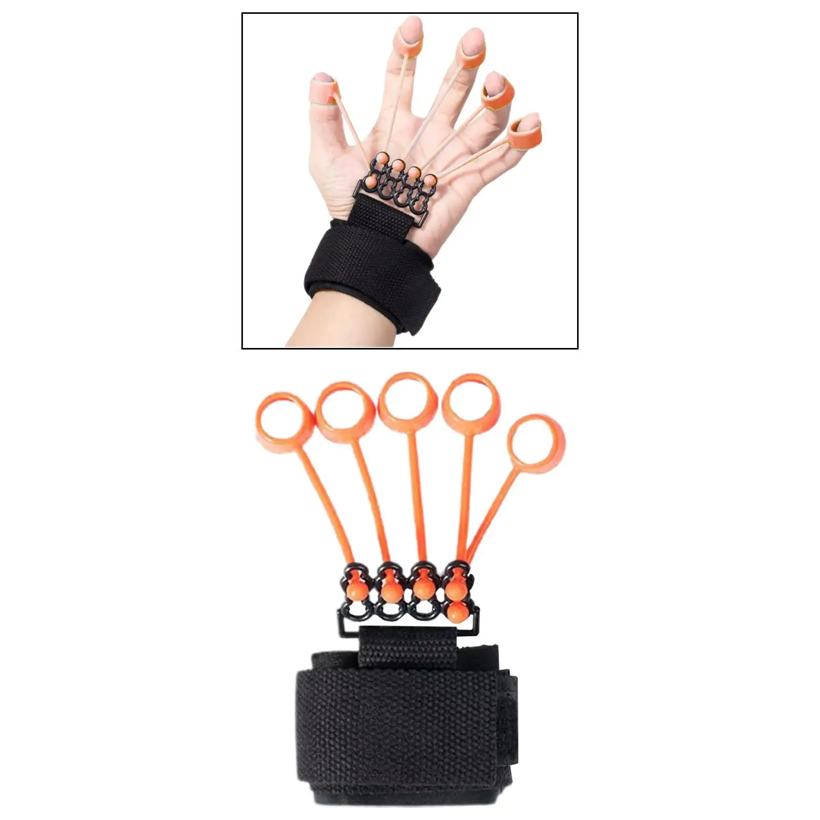 Hand Grip Strengthener Hand Resistance Band Forearm Exerciser for Men Women