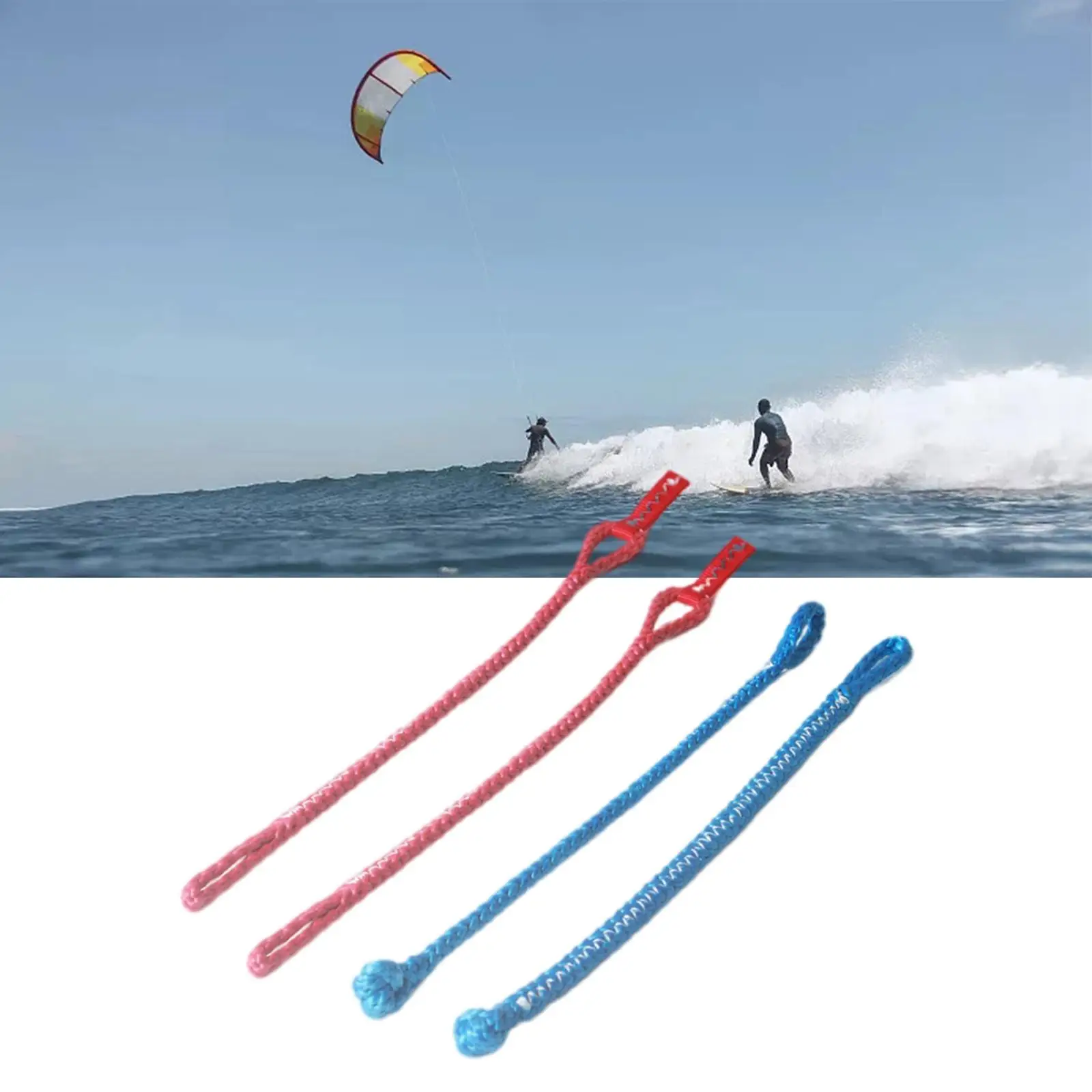 4pcs Kiteboard Braid Set, Kitesurfing Control Bar Premium Kitesurfing with 4
