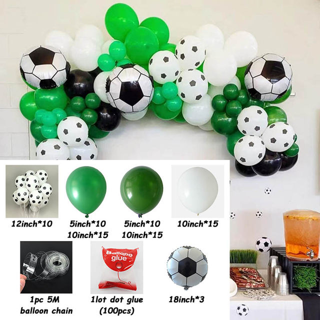 10 Globos verde oscuro Ø25 cm para cumpleaños y fiestas