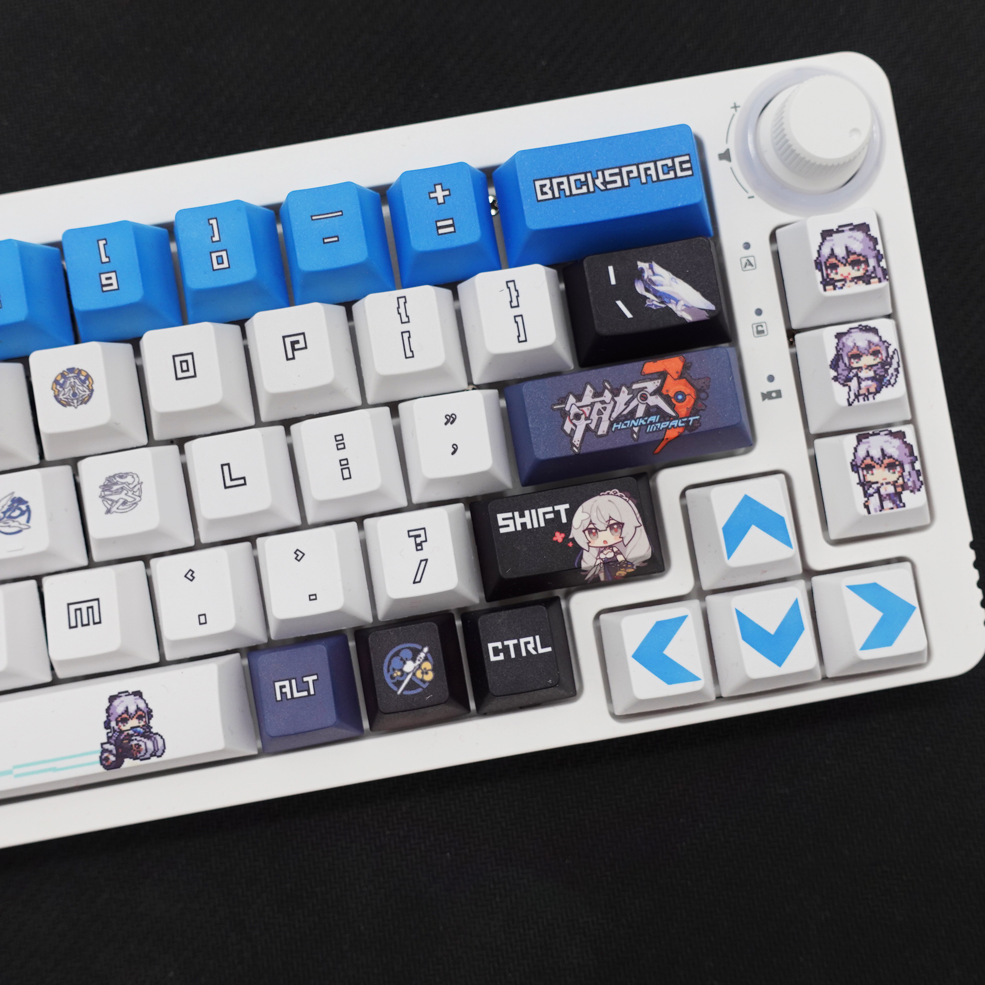 bronya zaychik tema keycaps jogo teclado boné cereja perfil teclas pbt keycap teclado mecânico