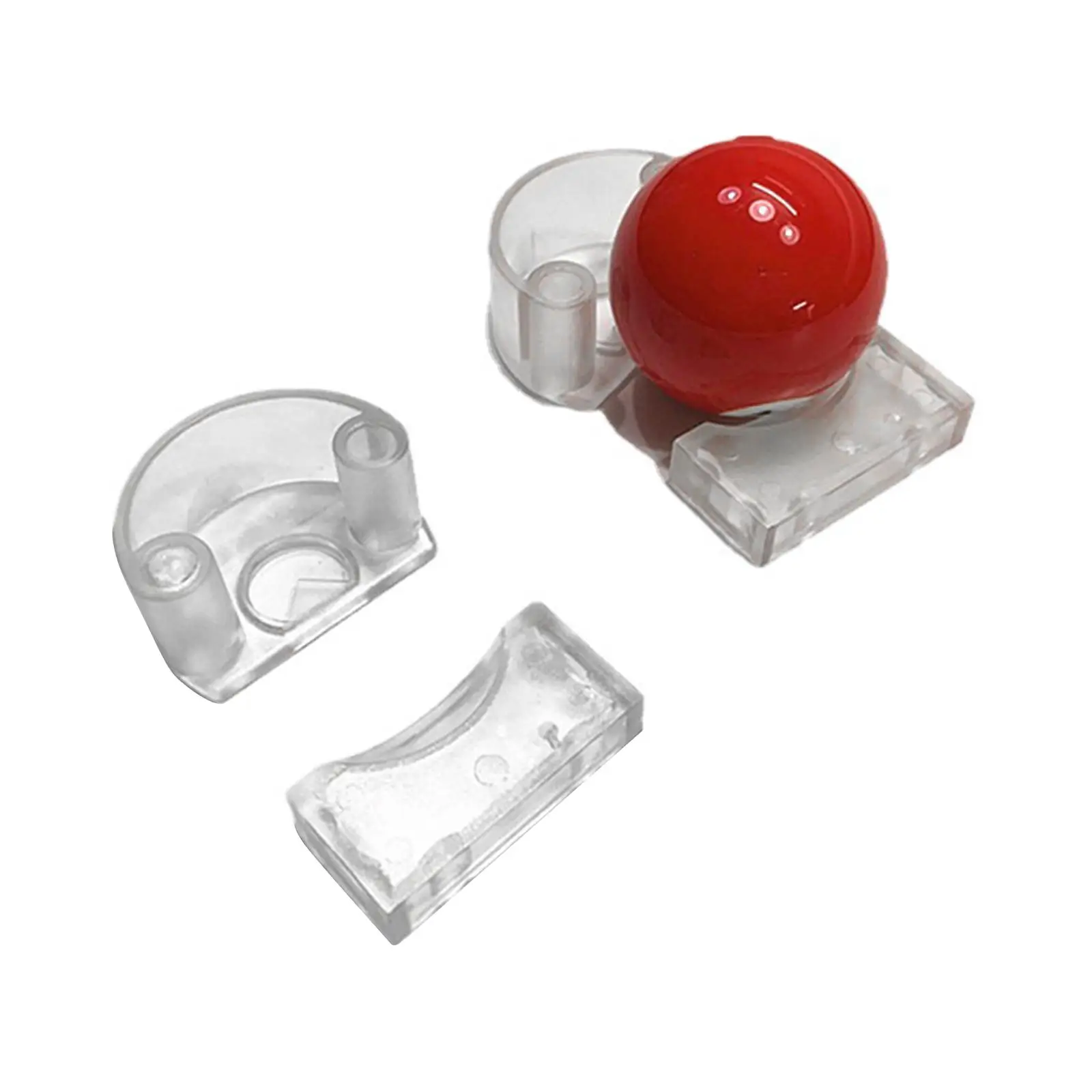 2Pcs Billiards Ball Position Marker Portable Transparent Snooker Ball Holder Pool Table Accessories