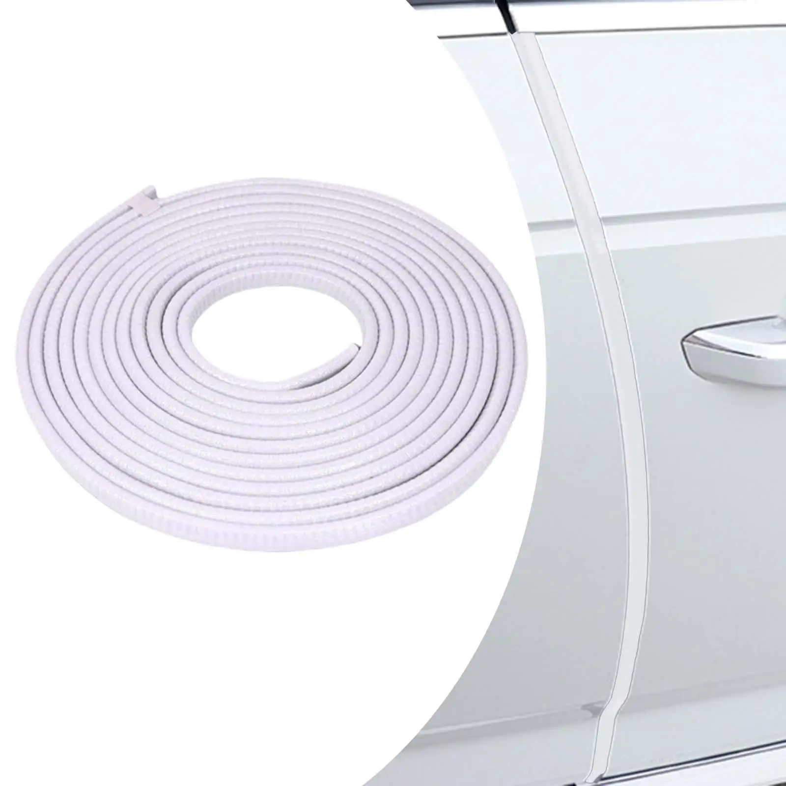 Car Door Edge Guards Body Fittings Anti Scratch Protector Strip 16.4ft for Truck UTV SUV Car Hood Doors Trunk Edge Seal ATV