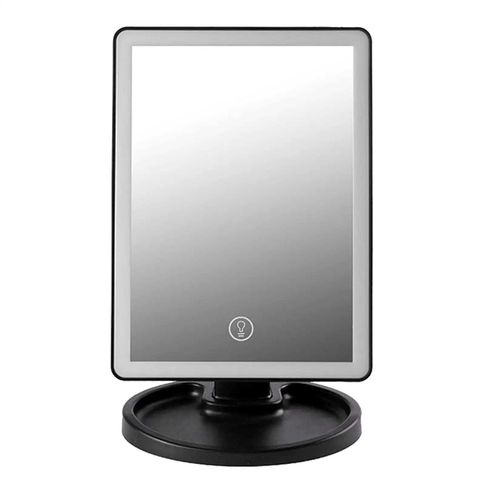 Makeup Mirror with Lights Adjustable Brightness USB for Bathroom Travel