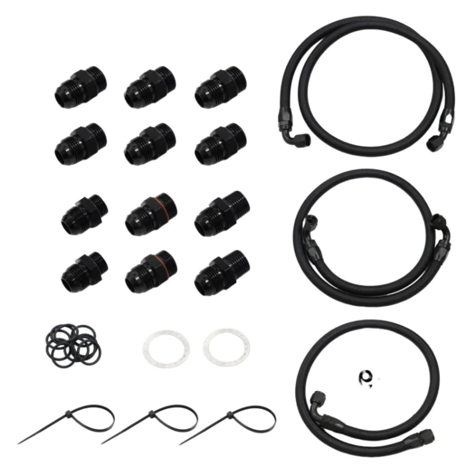 Transmission Cooler Lines Kit Heavy Duty High Performance Durable Metal for GM