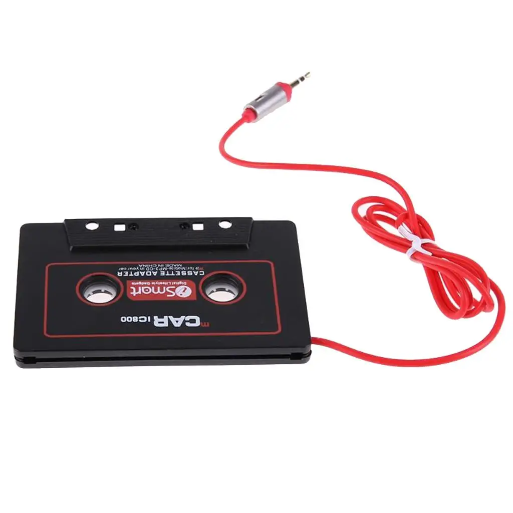 Car Audio Cassette Tape Converter Phone MP3 4 AUX Cassette Adapter