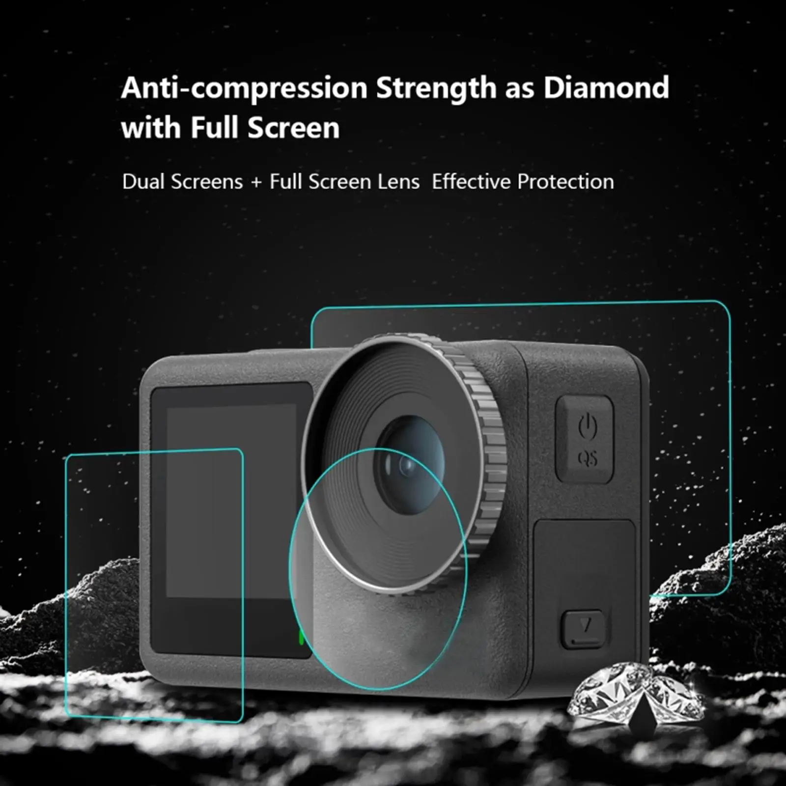   Film Scratch Proof Lens Front and Back Film Oil Proof Anti Fingerprint 9H Hardness Cover