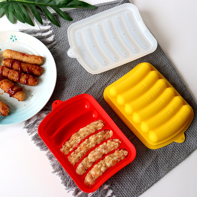 2PCS Sausage Stainless Steel Sausage Homemade Hot Dog 6 Cavity Sausage Food  Supplement Meat Glow Cookies Tray 11x13 Baking Pan - AliExpress