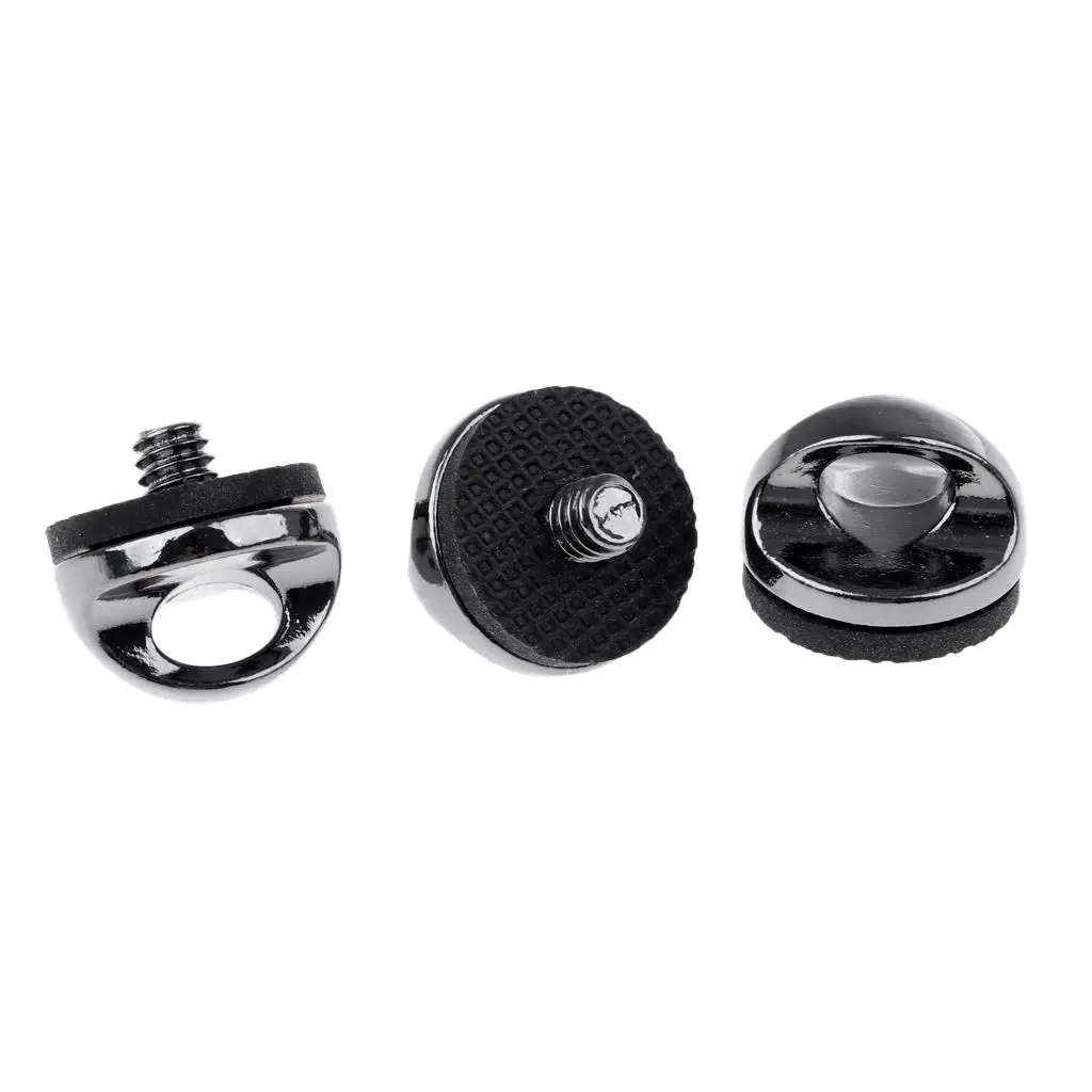 3pcs 1/4 inch camera screw adapter for camera strap shoulder strap chest strap,